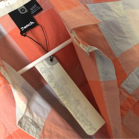 NEW Bench Cotton Shirts Cap Sleeve Button-up Shirt - Picture 8 of 9